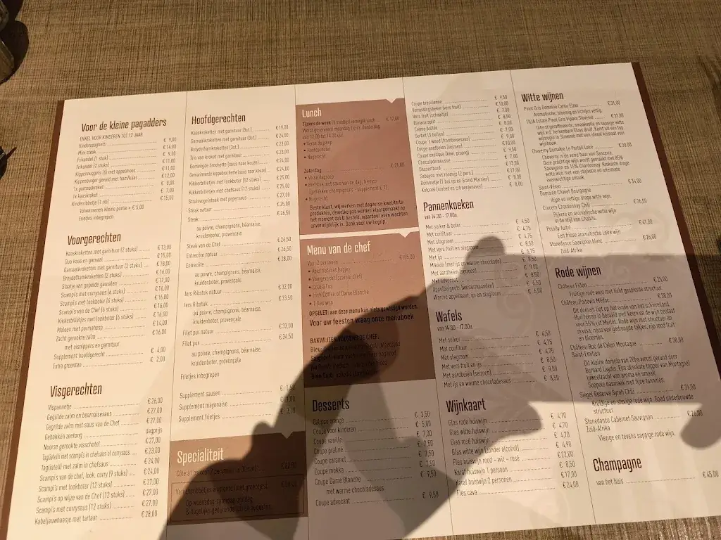 Menu_Gasthof Wildenburg_Wingene_image_1