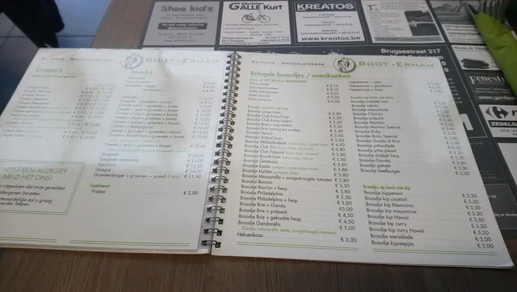 Menü_De Boot-Erham_Zedelgem_Bild_2