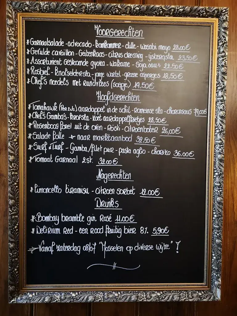 Menu_Koetshuis Cortewalle_Beveren-Kruibeke-Zwijndrecht_imagen_3