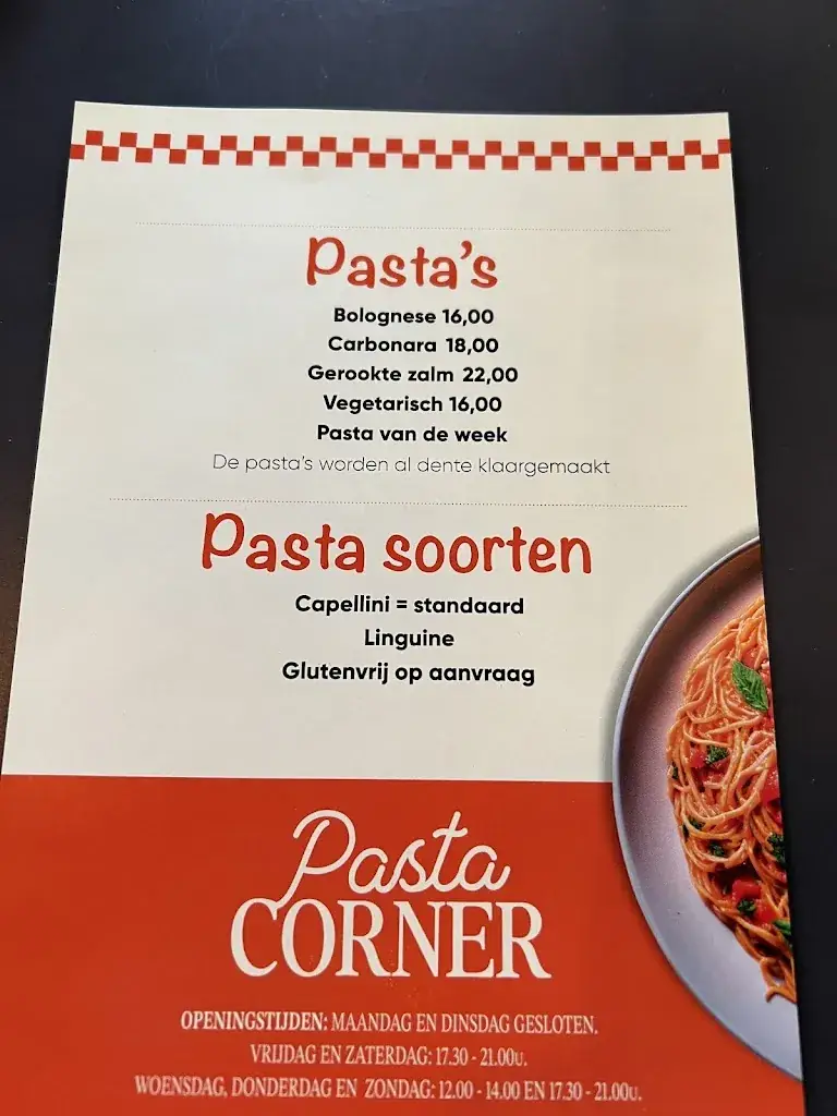 Menu_Pasta Corner_Brugge_image_3