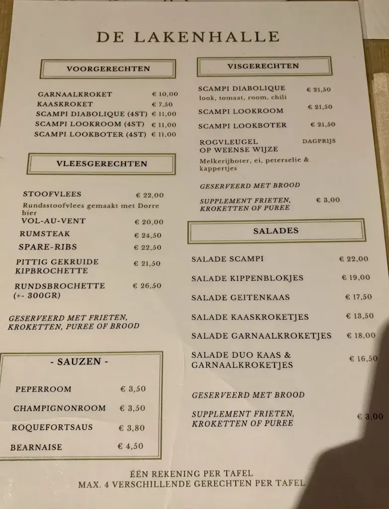 Menü_De Lakenhalle_Zoutleeuw_Bild_1