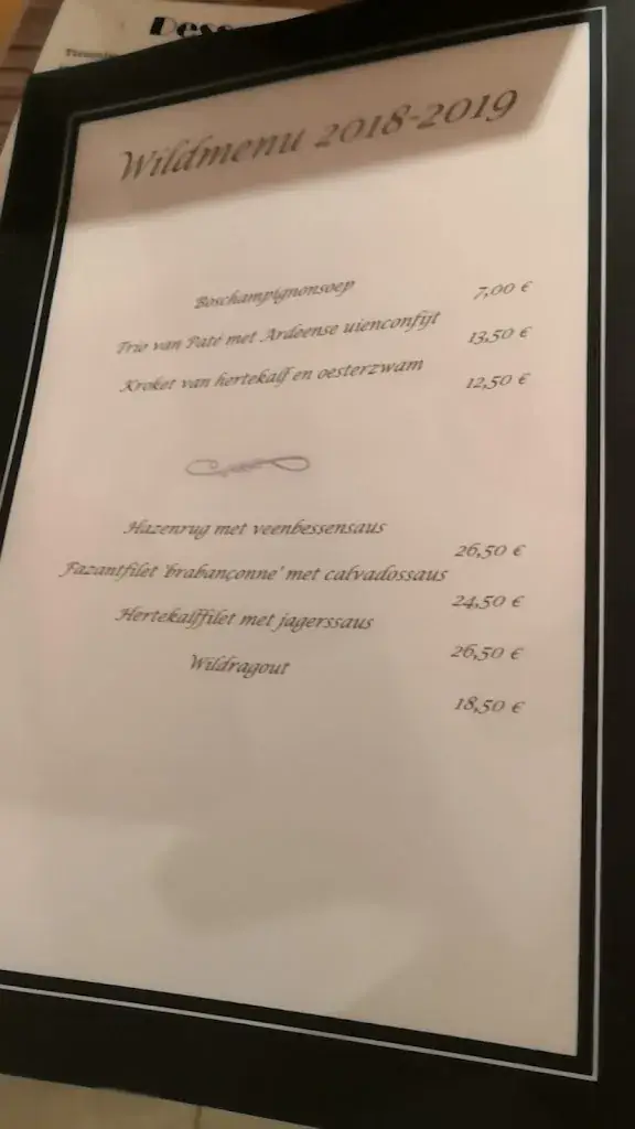 Menü_De Sjoks_Zoersel_Bild_2