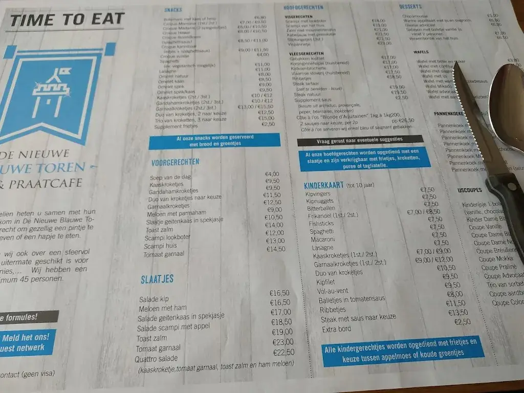 Menu_De Nieuwe Blauwe Toren_Zuienkerke_image_3