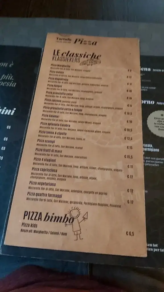 Menu_Tartufo Italian Food Bar_Zonhoven_image_2