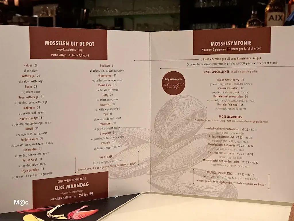 Menu_Brasserie Kiewit_Zonhoven_image_1