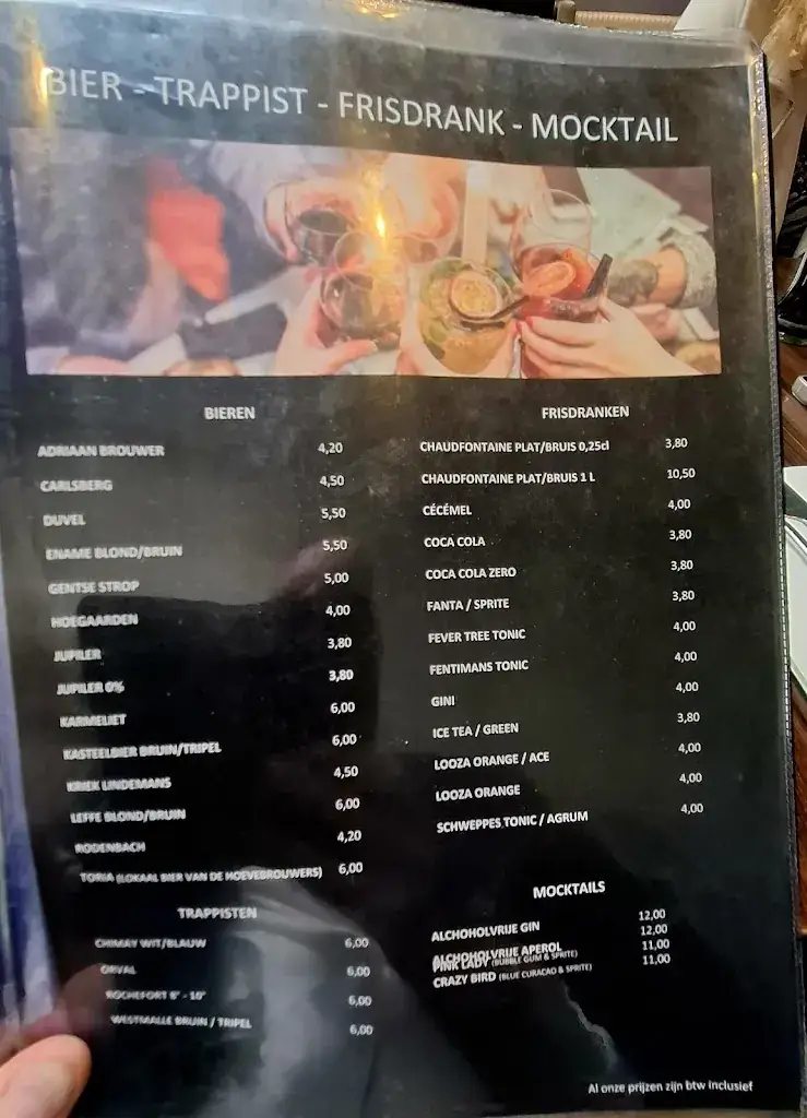 Menu_Brasserie Melita_Zottegem_image_2