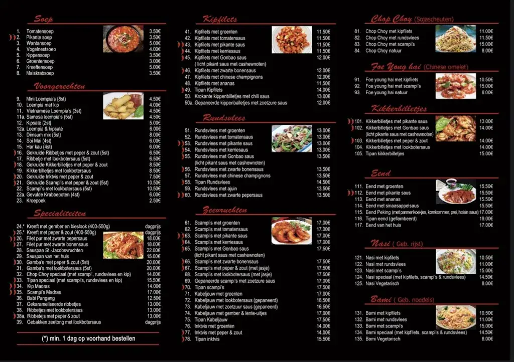 Menu_Oriental Plaza Zottegem_Zottegem_image_2