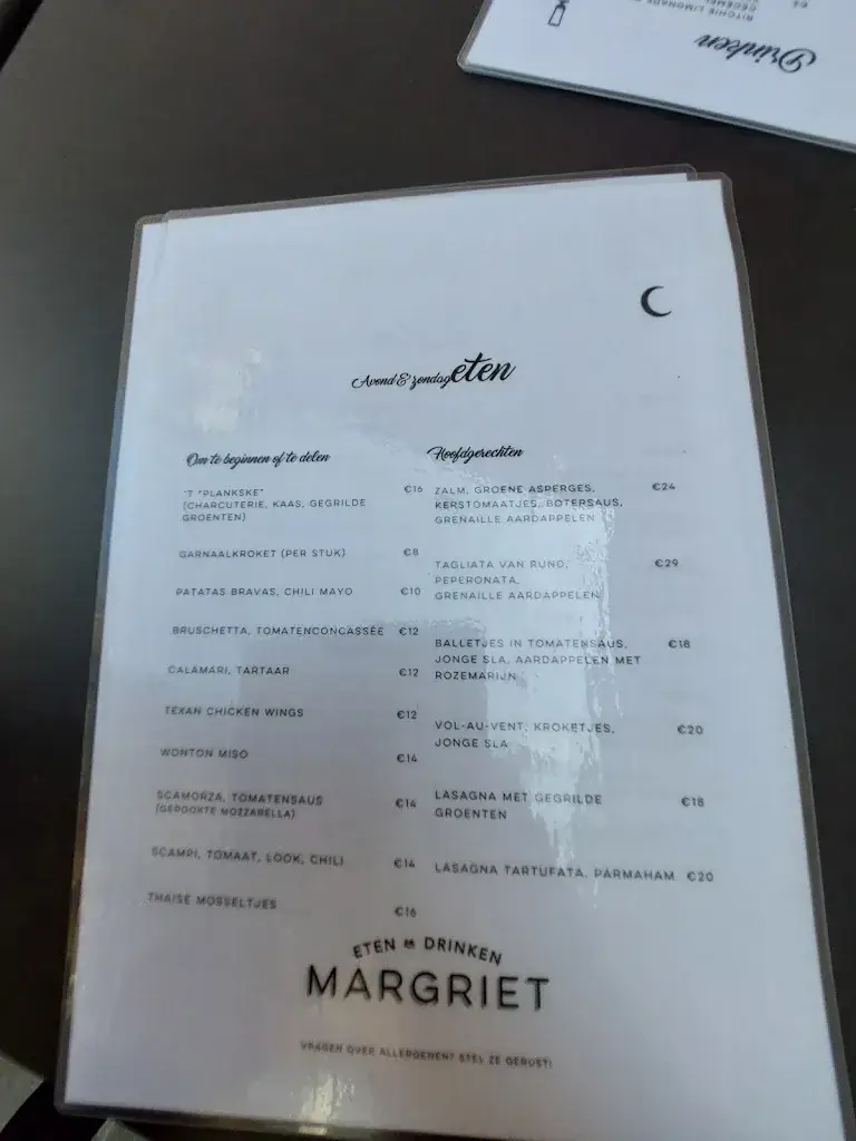 Menu_Margriet - eten en drinken_Zottegem_image_2