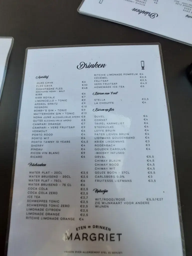 Menu_Margriet - eten en drinken_Zottegem_image_4