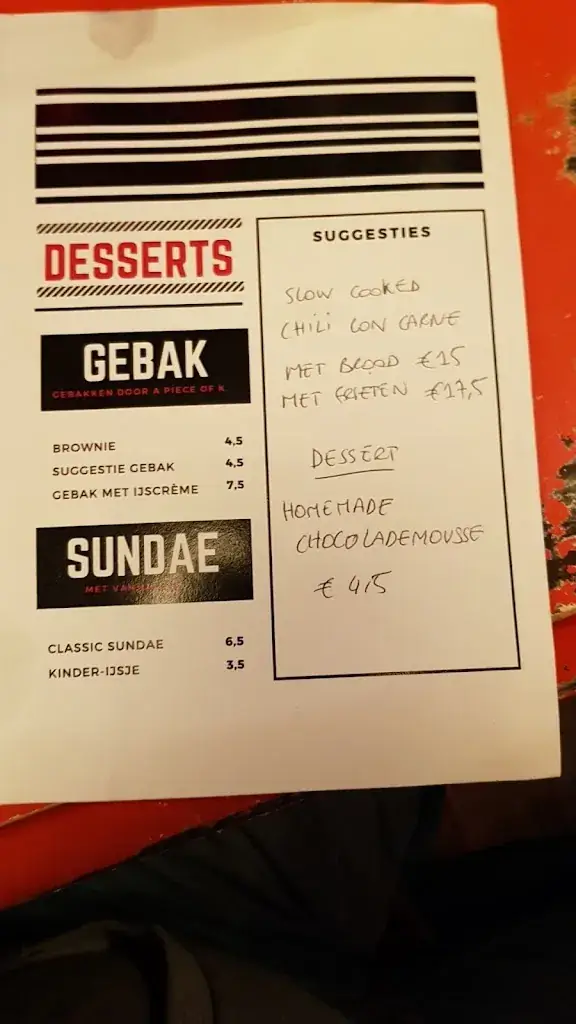 Menü_Levi's Burgers_Zottegem_Bild_4