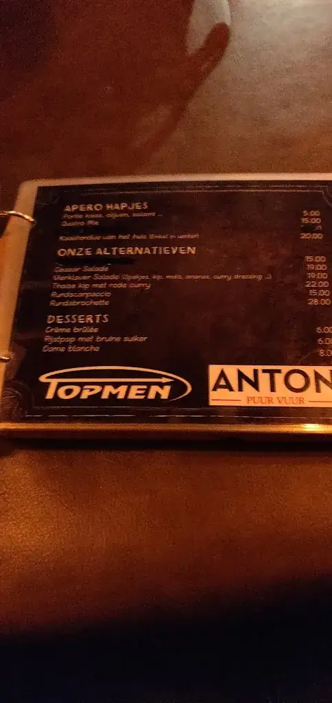 Menu_Cafe De Vierklaver_Zottegem_image_1