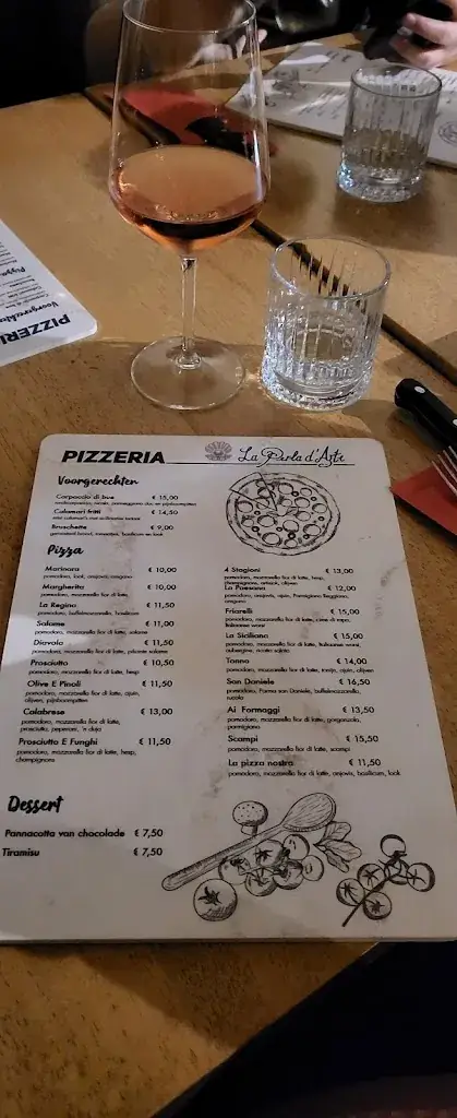 Menu_La Perla d'Arte_Zutendaal_image_3