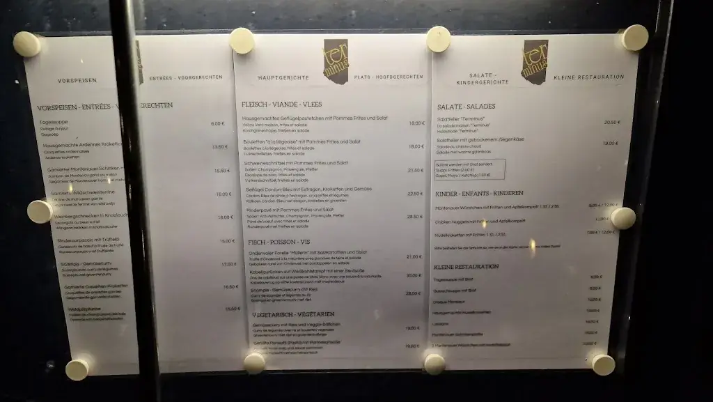 Menu_Brasserie - Restaurant Terminus_Amel_imagen_1