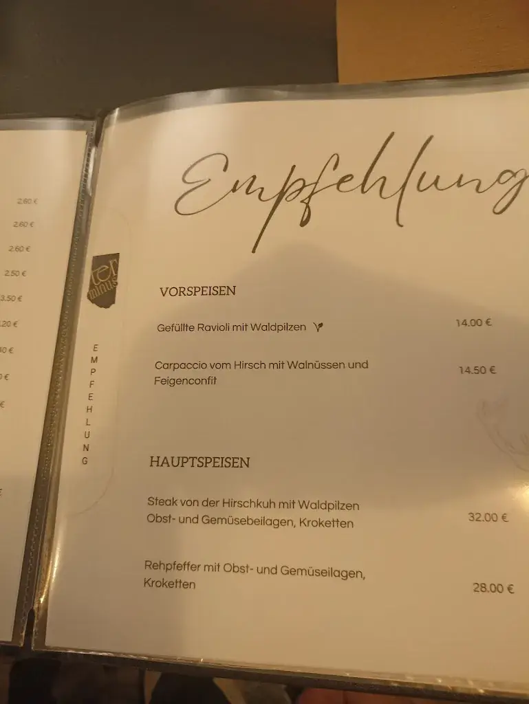 Menu_Brasserie - Restaurant Terminus_Amel_imagen_2