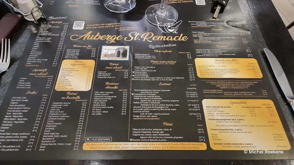Menu_Auberge Saint-Remacle_Stavelot_image_1