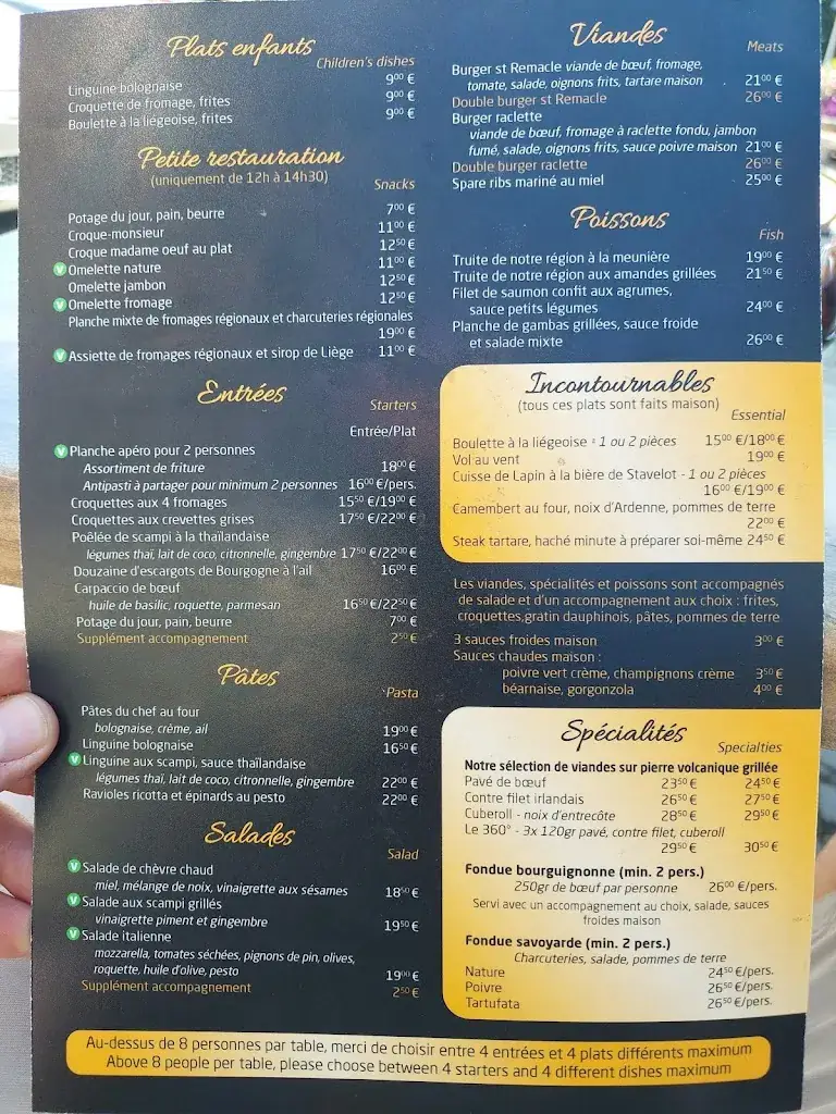 Menu_Auberge Saint-Remacle_Stavelot_image_4