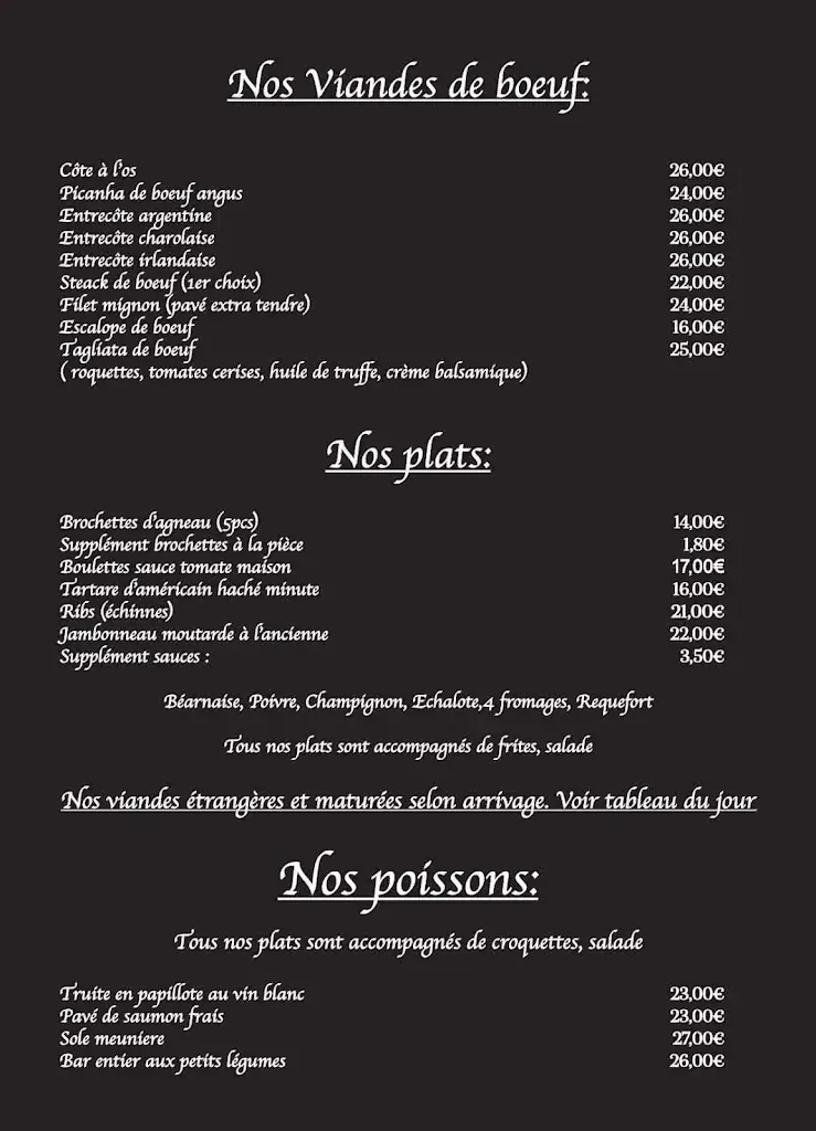 Menu_Restaurant fleur de sel_Aiseau-Presles_image_1