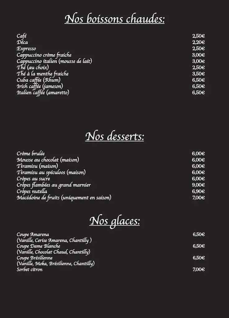 Menu_Restaurant fleur de sel_Aiseau-Presles_image_2