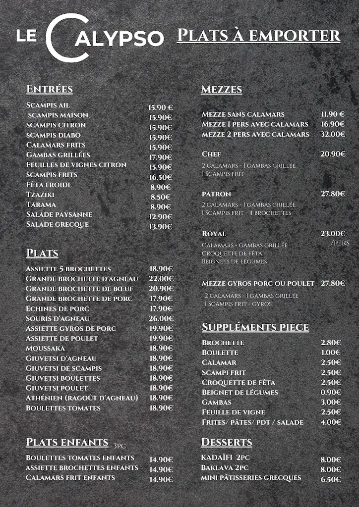 Menu_Calypso_Sambreville_image_1