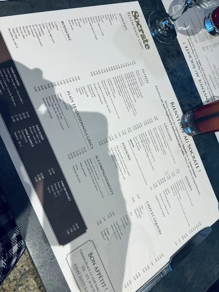 Menu_Le Socrate_Farciennes_image_2