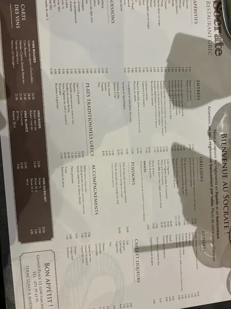 Joel Ferreira meneses_Le Socrate_Farciennes_review