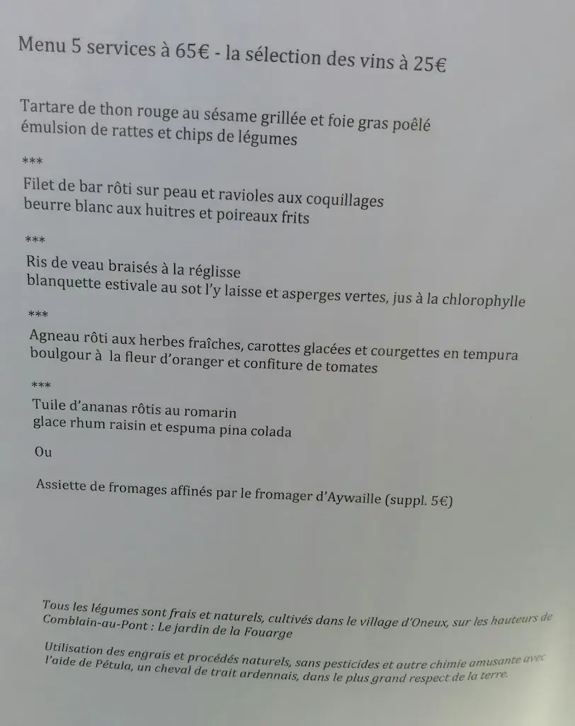 Menu_Un Max De Goût_Comblain-au-Pont_image_4