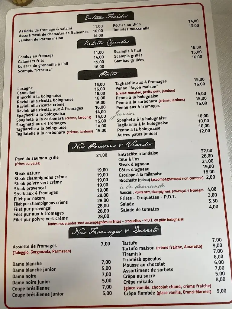 Menu_Ristorante Le Pescara_Anderlues_image_1