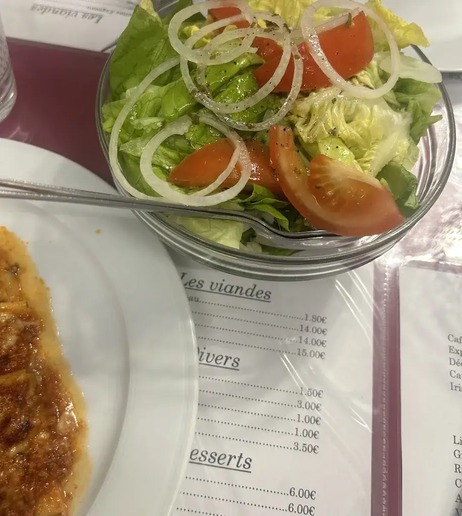 Menu_Restaurants café des Jeune - Anderlues_Anderlues_imagen_1