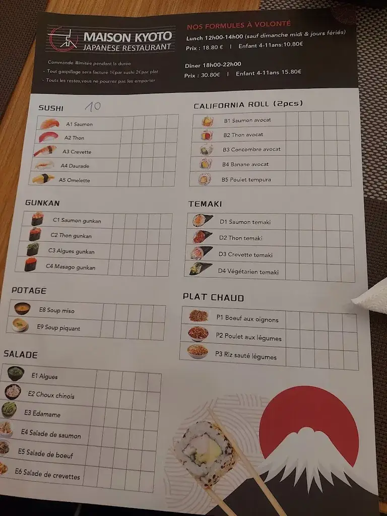 Menu_Maison kyoto_Anderlues_image_1