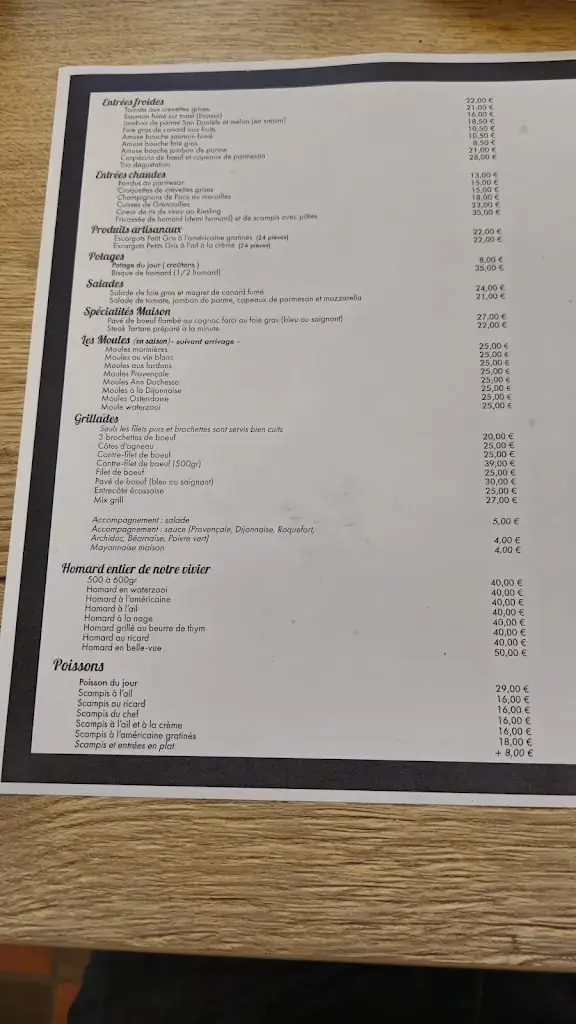 Menu_Le Bergerac_Fontaine-l'Évêque_image_2