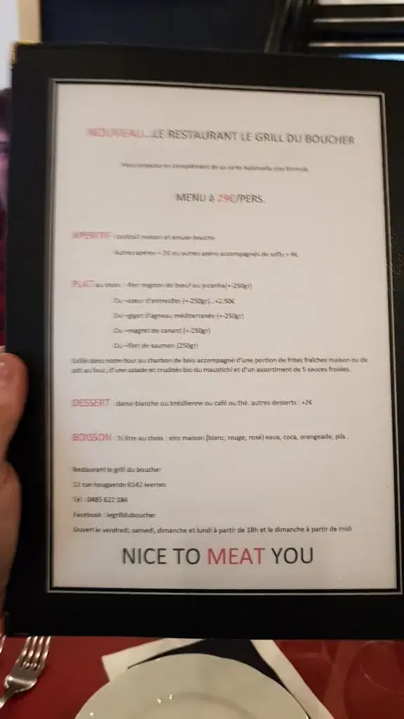 Menu_Le new Bourguignon sur le site de la Ferme de la Forêt_Fontaine-l'Évêque_image_2