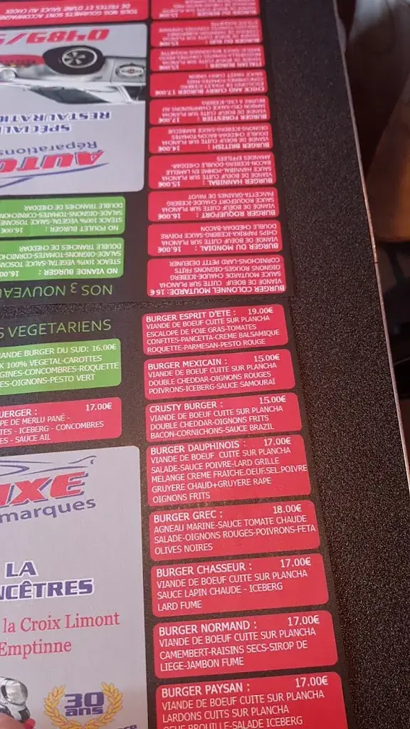 Menu_Tuning Burger_Andenne_image_2