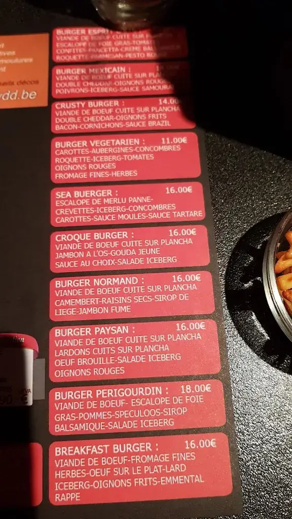 Menu_Tuning Burger_Andenne_image_4