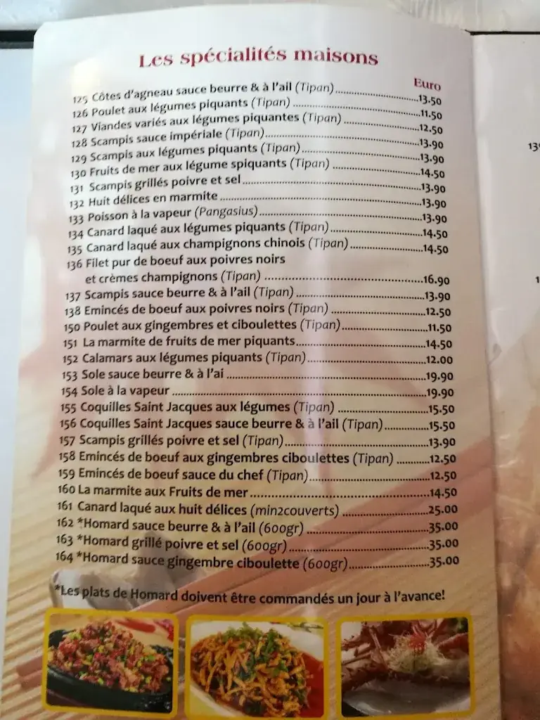 Menu_Chez Zhou_Andenne_imagen_2