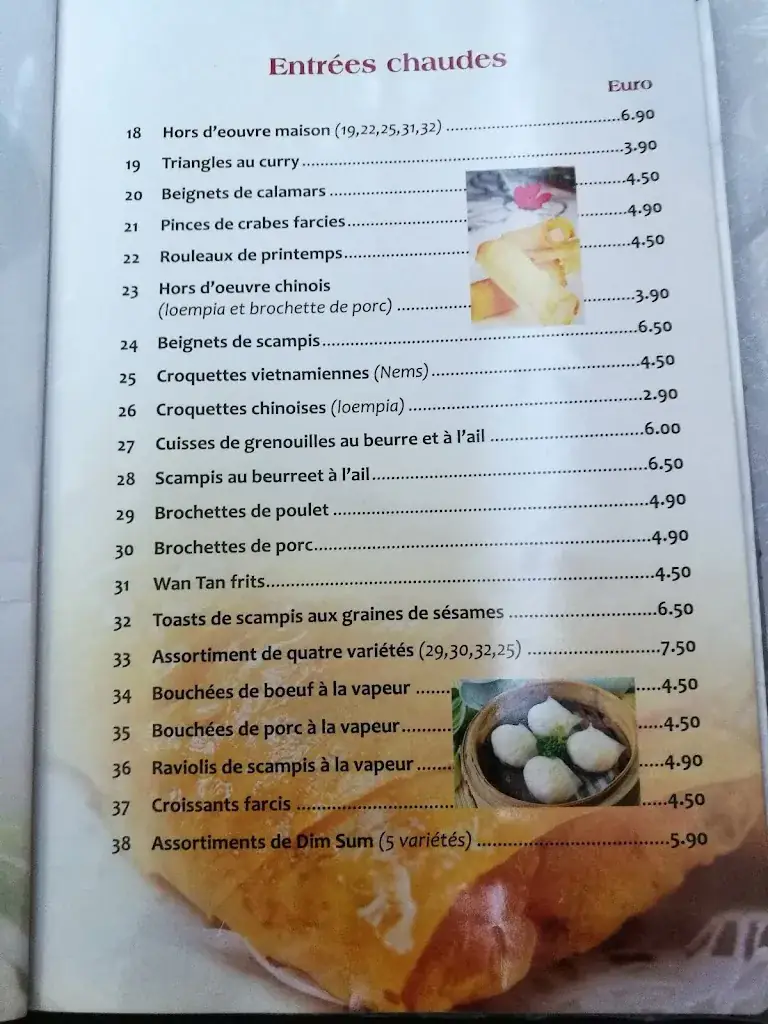Menu_Chez Zhou_Andenne_imagen_4