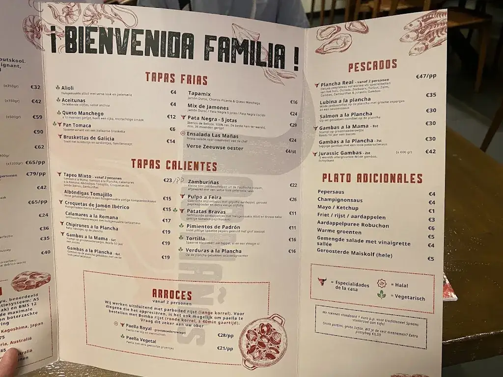 Menu_Las Mañas_Antwerpen_image_1
