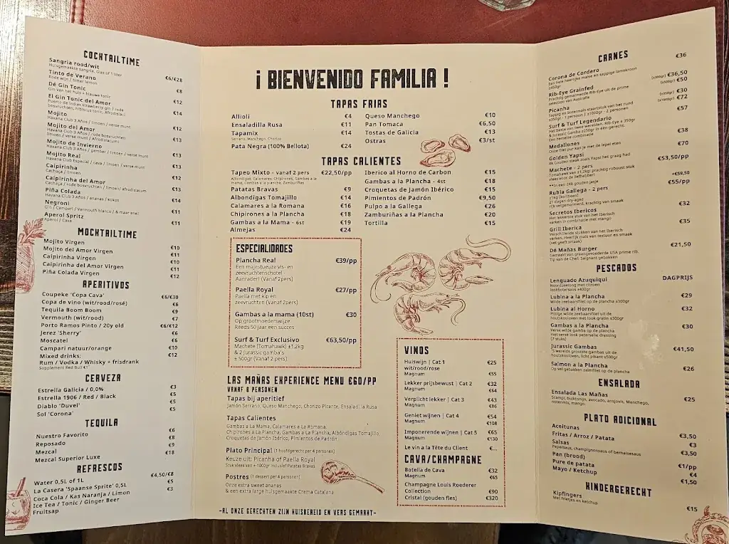 Menu_Las Mañas_Antwerpen_image_2