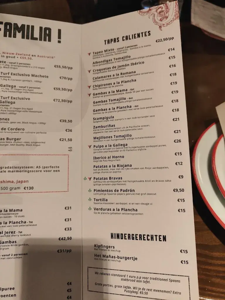 Menu_Las Mañas_Antwerpen_image_3