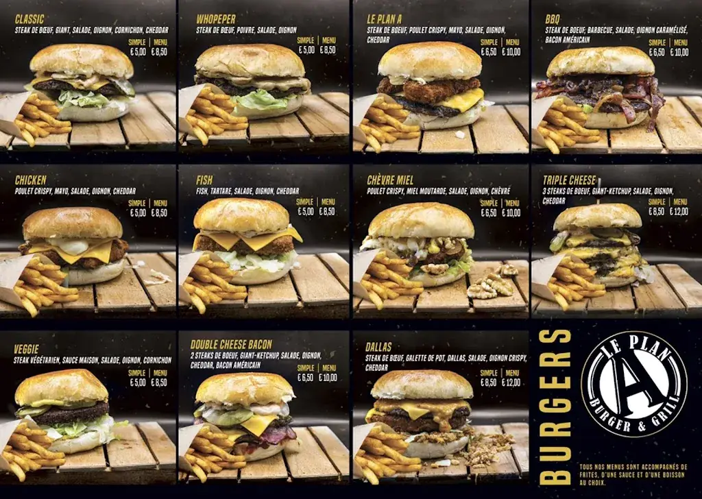 Menu_Le Plan A_Andenne_imagen_2