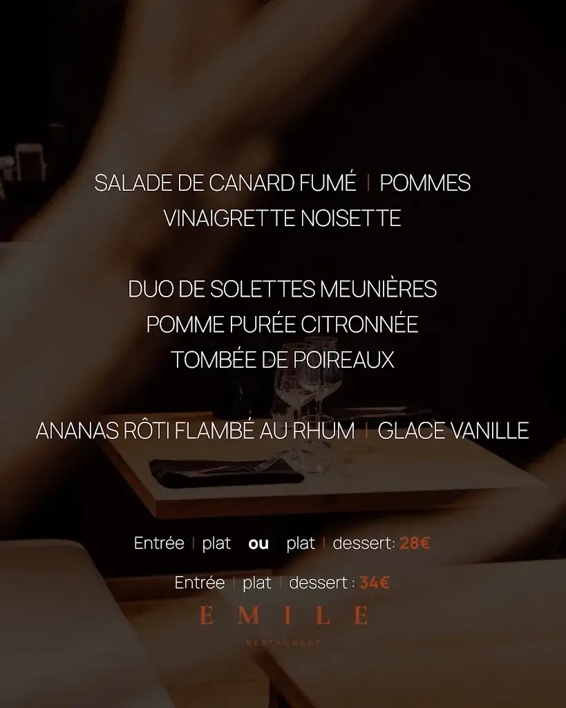 Menu_Emile Restaurant_Andenne_image_4