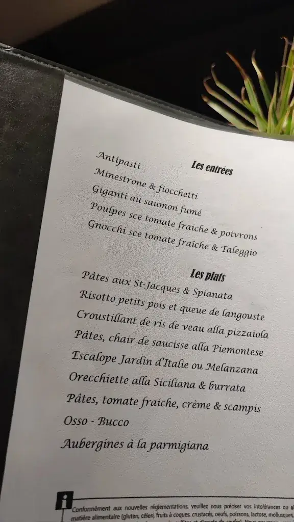 Menu_Le Jardin d'Italie_Ath_image_4