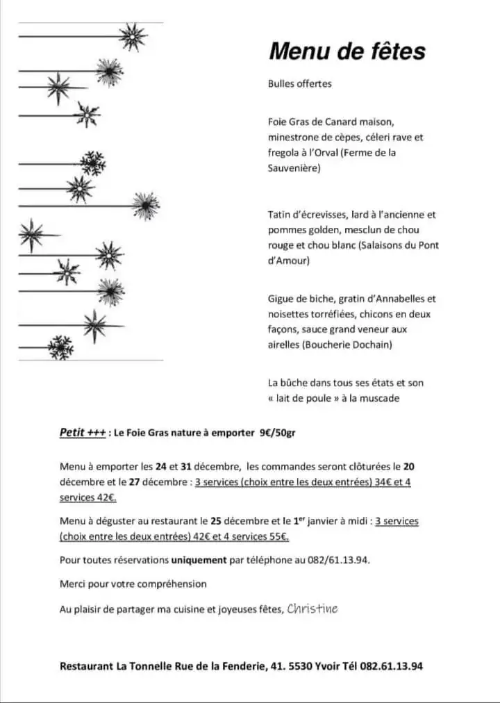 Menu_Restaurant la Tonnelle_Yvoir_image_3