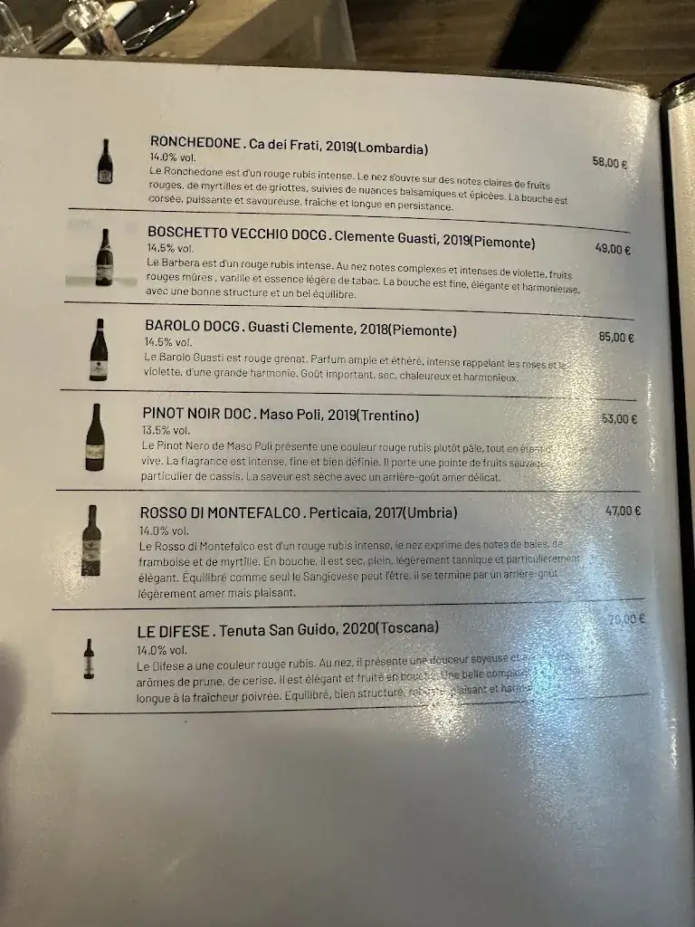 Menu_Mona Lisa_Yvoir_image_2