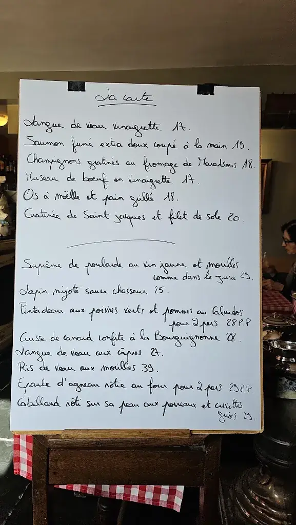 Menu_Le Confessionnal_Dinant_image_2
