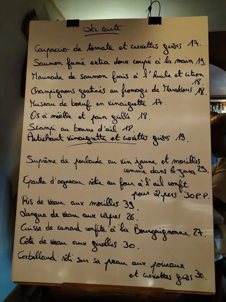 Menu_Le Confessionnal_Dinant_image_3