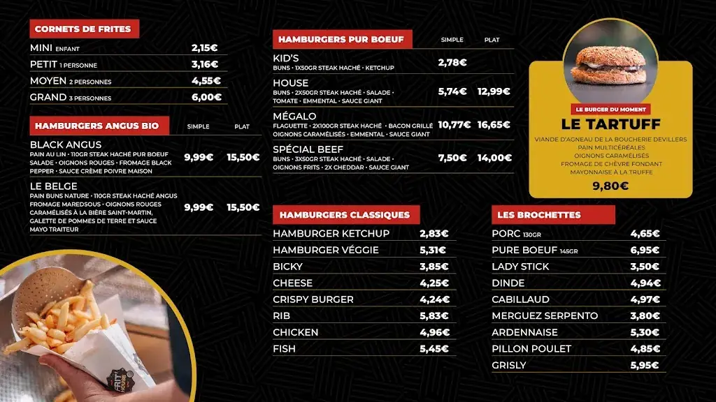 Menü_Frithousel Express Antoing_Antoing_Bild_2