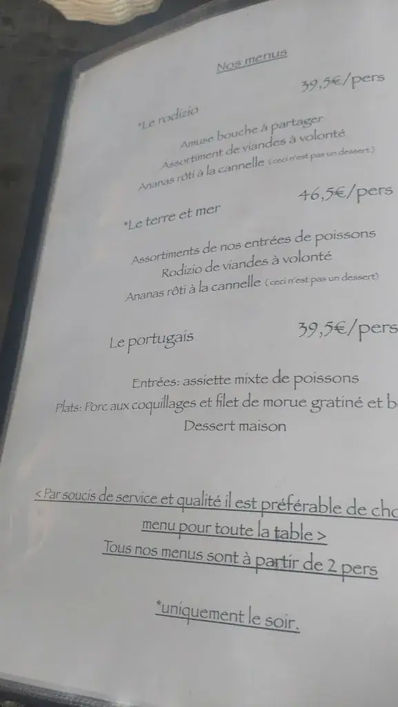 Menü_O Rodizio by les caves du Portugal_Ans_Bild_2