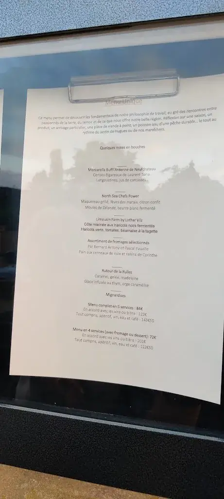 Menu_La Grappe d'Or_Arlon_image_4