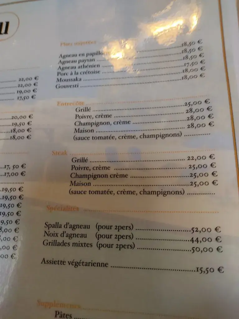 Menü_Le Greco_Arlon_Bild_1