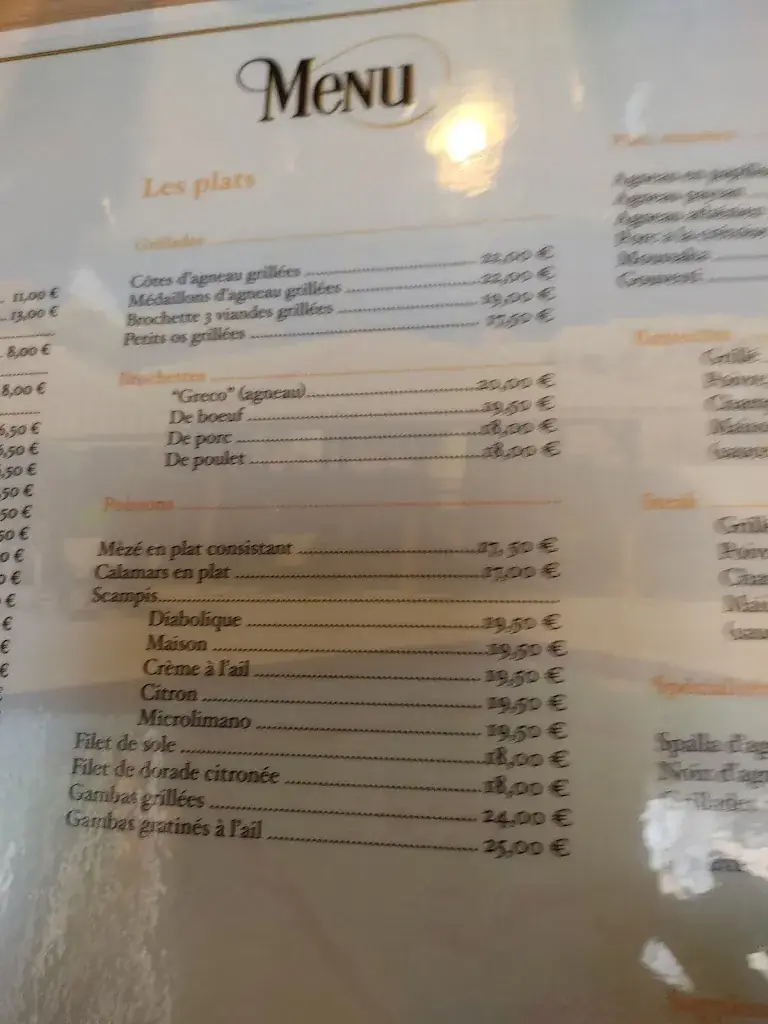 Menü_Le Greco_Arlon_Bild_3